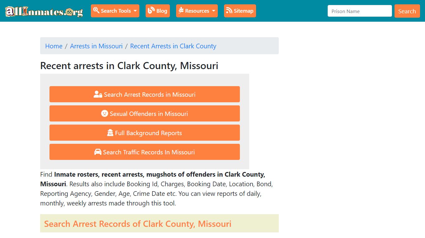 Recent arrests in Clark County, Missouri | Mugshots, Rosters, Inmates ...