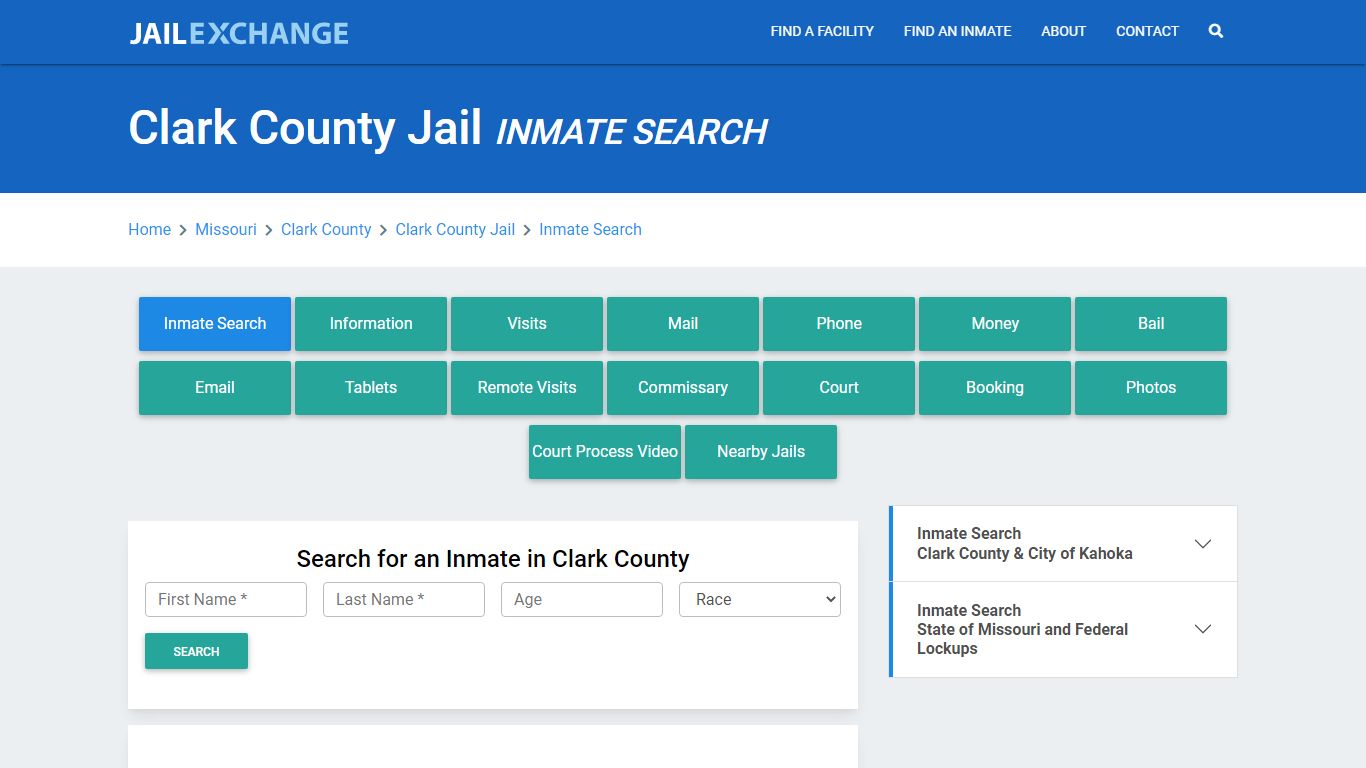 Clark County Jail, MO Inmate Search: Roster & Mugshots